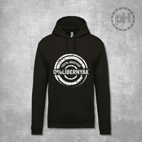 0% LIBERNYÁK FEKETE BELEBÚJÓS PULÓVER