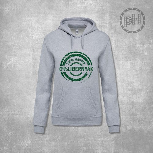 0% LIBERNYÁK SZÜRKE BELEBÚJÓS PULÓVER