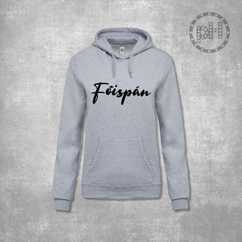 FŐISPÁN SZÜRKE BELEBÚJÓS PULÓVER