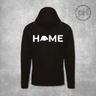 Home fekete cipzáros pulóver