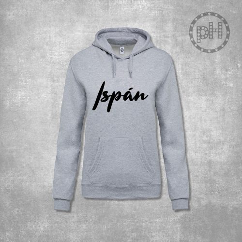 ISPÁN SZÜRKE BELEBÚJÓS PULÓVER